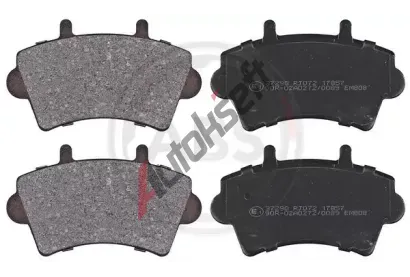 A.B.S. Sada brzdových destiček ABS 37290, 37290 A.B.S. Sada brzdových destiček ABS 37290, 37290