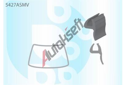 PILKINGTON Bauset (lišta) čelního okna AS 5427ASMV, 5427ASMV PILKINGTON Bauset (lišta) čelního okna AS 5427ASMV, 5427ASMV