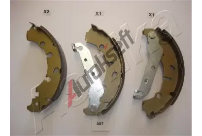 ASHIKA Sada brzdových čelistí ASH 55-03-307, 55-03-307 ASHIKA Sada brzdových čelistí ASH 55-03-307, 55-03-307