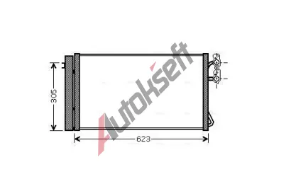 AVA QUALITY COOLING Kondenzátor klimatizace AVA BWA5296D, BWA5296D AVA QUALITY COOLING Kondenzátor klimatizace AVA BWA5296D, BWA5296D