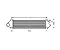 Chladič vzduchu intercooler AVA QUALITY COOLING ‐ AVA FDA4438  Chladič vzduchu intercooler AVA QUALITY COOLING ‐ AVA FDA4438