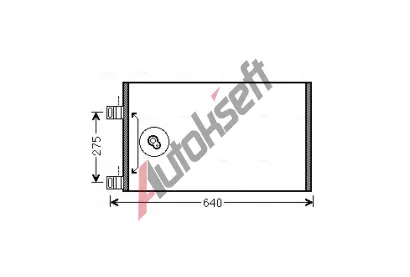 AVA QUALITY COOLING Kondenzátor - klimatizace AVA RTA5444, RTA5444 AVA QUALITY COOLING Kondenzátor - klimatizace AVA RTA5444, RTA5444