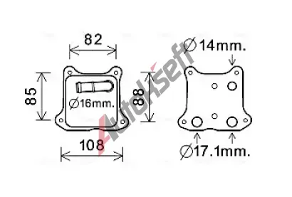 AVA QUALITY COOLING Chladič oleje AVA VN3391, VN3391 AVA QUALITY COOLING Chladič oleje AVA VN3391, VN3391