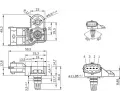 BOSCH Snímač plnicího tlaku BO 0261230280, 0 261 230 280