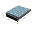 BOSCH Filtr vzduchu v interiéru + BO 0986628502, 0 986 628 502