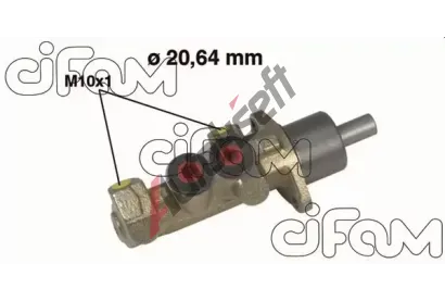 CIFAM Hlavní brzdový válec CFM 202-242, 202-242 CIFAM Hlavní brzdový válec CFM 202-242, 202-242
