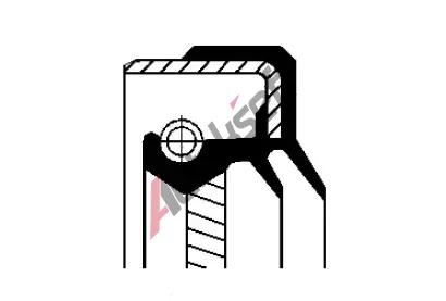 CORTECO Těsnící kroužek hřídele - hřídel převodovky COR 01016882B, 01016882B CORTECO Těsnící kroužek hřídele - hřídel převodovky COR 01016882B, 01016882B