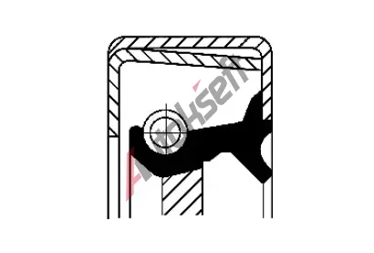 CORTECO Těsnící kroužek hřídele - hřídel převodovky COR 01019153B, 01019153B CORTECO Těsnící kroužek hřídele - hřídel převodovky COR 01019153B, 01019153B