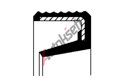 CORTECO Těsnicí kroužek hřídele automatické převodovky COR 01033608B, 01033608B CORTECO Těsnicí kroužek hřídele automatické převodovky COR 01033608B, 01033608B