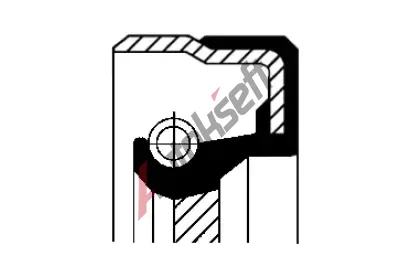 CORTECO Těsnící kroužek hřídele - klikový hřídel COR 12001475B, 12001475B CORTECO Těsnící kroužek hřídele - klikový hřídel COR 12001475B, 12001475B