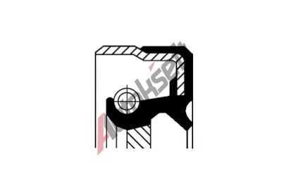 CORTECO Těsnící kroužek hřídele - klikový hřídel COR 12001483B, 12001483B CORTECO Těsnící kroužek hřídele - klikový hřídel COR 12001483B, 12001483B