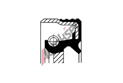 CORTECO Těsnící kroužek hřídele - klikový hřídel COR 12013858B, 12013858B CORTECO Těsnící kroužek hřídele - klikový hřídel COR 12013858B, 12013858B