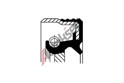 CORTECO Těsnící kroužek hřídele - klikový hřídel COR 12014523B, 12014523B CORTECO Těsnící kroužek hřídele - klikový hřídel COR 12014523B, 12014523B