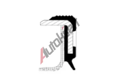 CORTECO Těsnící kroužek hřídele - klikový hřídel COR 20029785B, 20029785B CORTECO Těsnící kroužek hřídele - klikový hřídel COR 20029785B, 20029785B
