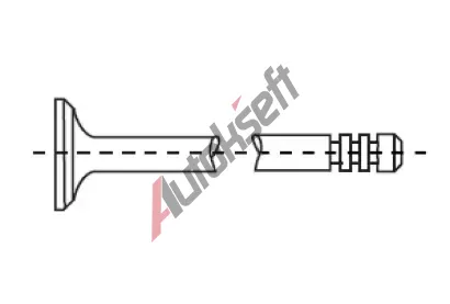 CORTECO Výfukový ventil COR 551868B, 551868B CORTECO Výfukový ventil COR 551868B, 551868B