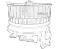 Vnitřní ventilátor DENSO ‐ DEN DEA17006  Vnitřní ventilátor DENSO ‐ DEN DEA17006