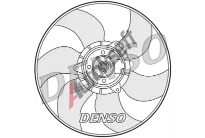 DENSO Větrák chlazení motoru DEN DER23001, DER23001 DENSO Větrák chlazení motoru DEN DER23001, DER23001