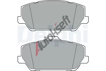 DELPHI Sada brzdových destiček DF LP3400, LP3400 DELPHI Sada brzdových destiček DF LP3400, LP3400