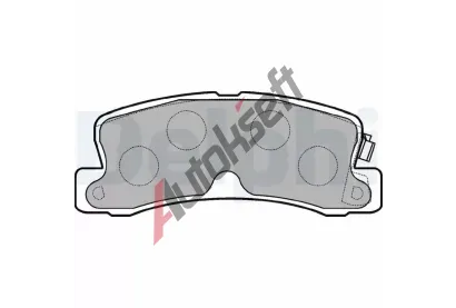 DELPHI Sada brzdových destiček DF LP834, LP834 DELPHI Sada brzdových destiček DF LP834, LP834