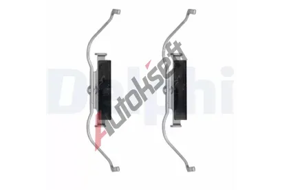 DELPHI Sada příslušenství obložení kotoučové brzdy DF LX0490, LX0490 DELPHI Sada příslušenství obložení kotoučové brzdy DF LX0490, LX0490