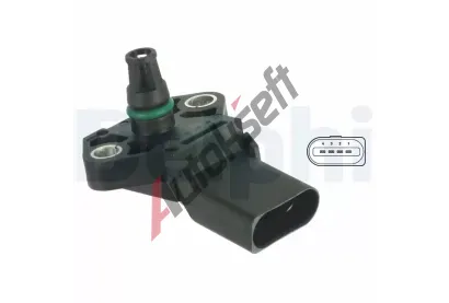 DELPHI Snímač barometrického tlaku vzduchu DF PS10117, PS10117 DELPHI Snímač barometrického tlaku vzduchu DF PS10117, PS10117