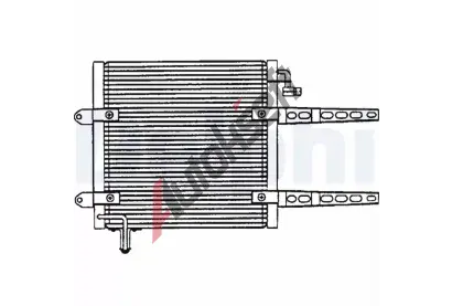 DELPHI Kondenzátor klimatizace DF TSP0225205, TSP0225205 DELPHI Kondenzátor klimatizace DF TSP0225205, TSP0225205