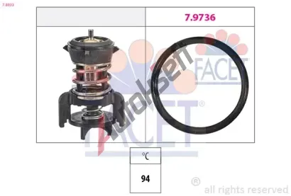EPS (facet) Termostat chladiva Made in Italy - OE Equivalent EPS 7.8933, 7.8933 EPS (facet) Termostat chladiva Made in Italy - OE Equivalent EPS 7.8933, 7.8933