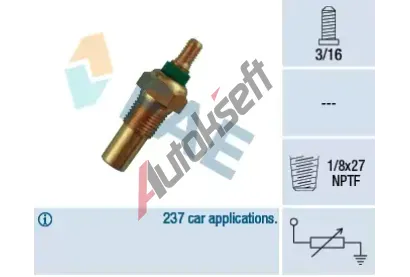 FAE Senzor teploty chladicí kapaliny FAE 32010, 32010 FAE Senzor teploty chladicí kapaliny FAE 32010, 32010