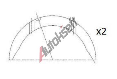 FAI AutoParts Distanční kotouč klikového hřídele FAI BT3008-STD, BT3008-STD FAI AutoParts Distanční kotouč klikového hřídele FAI BT3008-STD, BT3008-STD