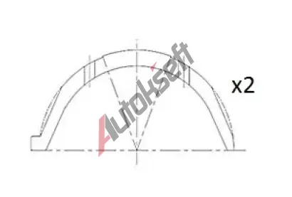 FAI AutoParts Distanční kotouč klikového hřídele FAI BT3009-STD, BT3009-STD FAI AutoParts Distanční kotouč klikového hřídele FAI BT3009-STD, BT3009-STD