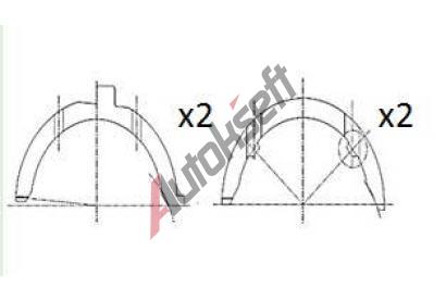FAI AutoParts Distanční kotouč klikového hřídele FAI BT3011-STD, BT3011-STD FAI AutoParts Distanční kotouč klikového hřídele FAI BT3011-STD, BT3011-STD