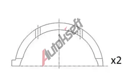 FAI AutoParts Distanční kotouč klikového hřídele FAI BT3043-STD, BT3043-STD FAI AutoParts Distanční kotouč klikového hřídele FAI BT3043-STD, BT3043-STD