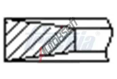 FRECCIA Sada pístních kroužků FCC FR10-209100, FR10-209100 FRECCIA Sada pístních kroužků FCC FR10-209100, FR10-209100