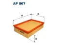 Vzduchový filtr FILTRON ‐ FI AP067 Vzduchový filtr FILTRON ‐ FI AP067