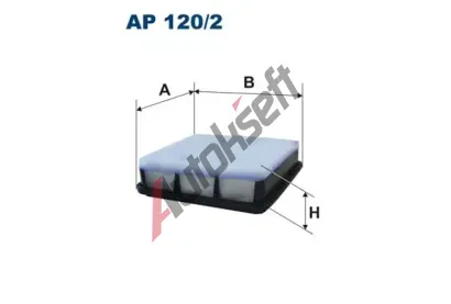 FILTRON Vzduchový filtr FI AP120/2, AP 120/2 FILTRON Vzduchový filtr FI AP120/2, AP 120/2