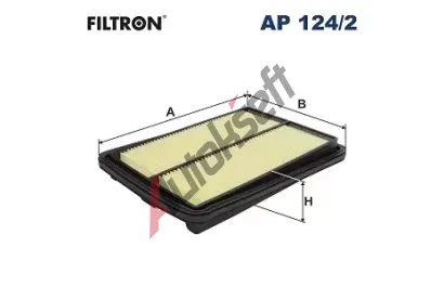 FILTRON Vzduchový filtr FI AP124/2, AP 124/2 FILTRON Vzduchový filtr FI AP124/2, AP 124/2