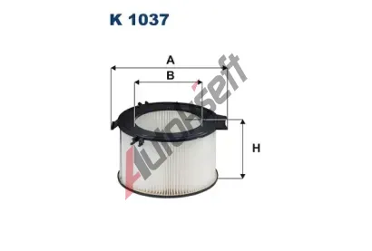 FILTRON Filtr - vzduch v interiéru FI K1037, K 1037 FILTRON Filtr - vzduch v interiéru FI K1037, K 1037