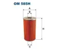 FILTRON Filtr pracovní hydrauliky ‐ FI OM585H  FILTRON Filtr pracovní hydrauliky ‐ FI OM585H