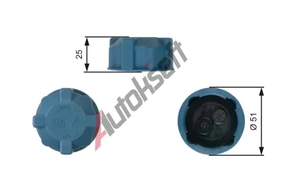 GATES Uzavírací víčko GT RC220, RC220 GATES Uzavírací víčko GT RC220, RC220