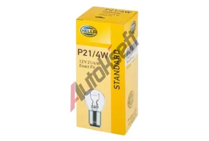 HELLA Žárovka P21/4W 12V 21/4W BAZ15d HE 8GD004772-121, 8GD 004 772-121 HELLA Žárovka P21/4W 12V 21/4W BAZ15d HE 8GD004772-121, 8GD 004 772-121