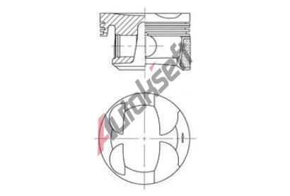 KOLBENSCHMIDT Píst KLB 41705600, 41705600 KOLBENSCHMIDT Píst KLB 41705600, 41705600