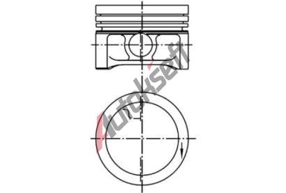 KOLBENSCHMIDT Píst KLB 99455620, 99455620 KOLBENSCHMIDT Píst KLB 99455620, 99455620