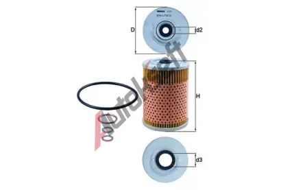 KNECHT Olejový filtr KNC OX 32D, OX 32D KNECHT Olejový filtr KNC OX 32D, OX 32D