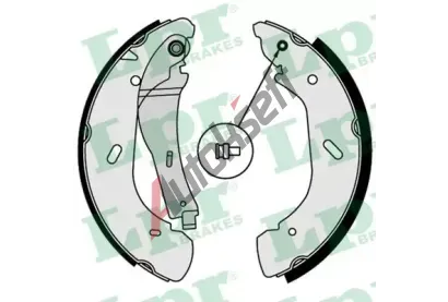 LPR Sada brzdových čelistí LP 07790, 07790 LPR Sada brzdových čelistí LP 07790, 07790