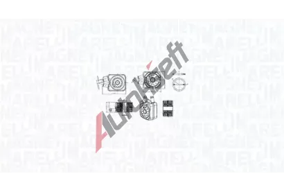 MAGNETI MARELLI Chladič oleje MAG 350300003600, 350300003600 MAGNETI MARELLI Chladič oleje MAG 350300003600, 350300003600