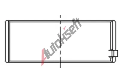 MAHLE Ojniční ložisko MAO 001 PL 21831 025, 001 PL 21831 025 MAHLE Ojniční ložisko MAO 001 PL 21831 025, 001 PL 21831 025