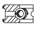 MAHLE Sada pístních kroužků MAO 001 RS 00111 0N2, 001 RS 00111 0N2