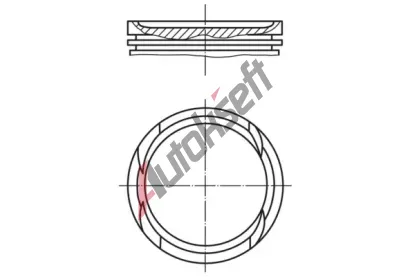 MAHLE Píst MAO 011 PI 00112 001, 011 PI 00112 001 MAHLE Píst MAO 011 PI 00112 001, 011 PI 00112 001
