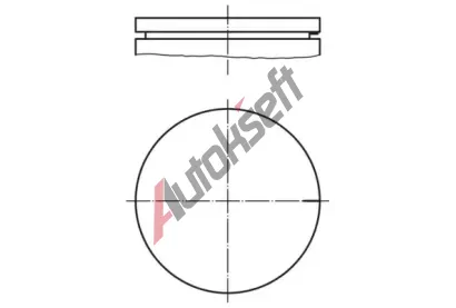 MAHLE Píst MAO 021 03 00, 021 03 00 MAHLE Píst MAO 021 03 00, 021 03 00