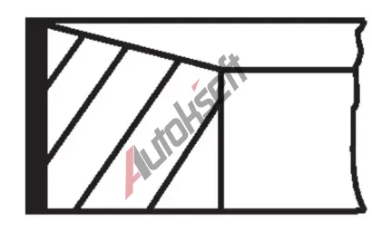 MAHLE Sada pístních kroužků MAO 021 RS 00113 0N1, 021 RS 00113 0N1 MAHLE Sada pístních kroužků MAO 021 RS 00113 0N1, 021 RS 00113 0N1